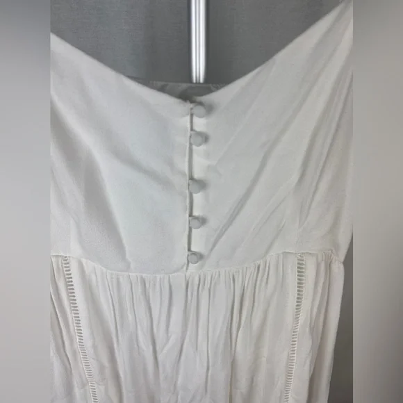 BB DAKOTA High Low Dress Ivory Size Large 12 - 14 NWT - Picture 5 of 8